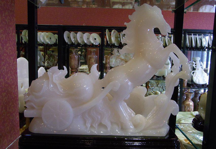 玉石工藝品,玉石擺件,風(fēng)水?dāng)[件,馬上發(fā)財