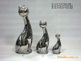 批發供應現代家居擺飾動物系列 潮州陶器工藝品公司的精致工藝